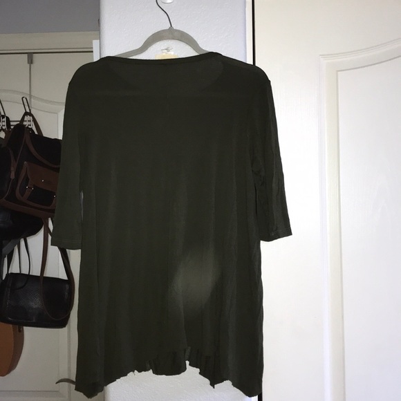🔥2 for $10 Olive green long sleeve - Picture 2 of 4